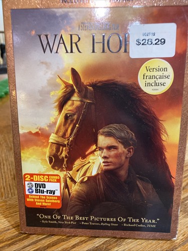 War horse dvd blu ray - war, 2012