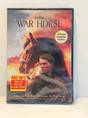 War horse dvd new sealed - war,